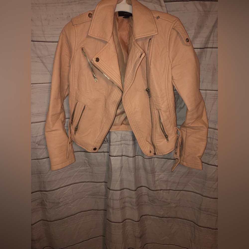 Forever 21 women leather jacket SMALL